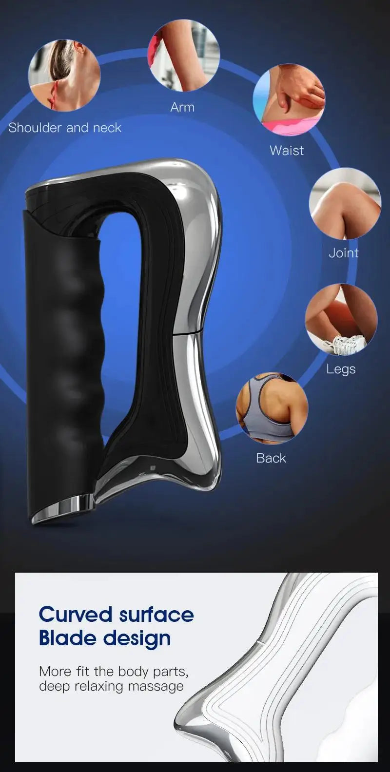 Fascia Flow Electric Gua Sha Massager